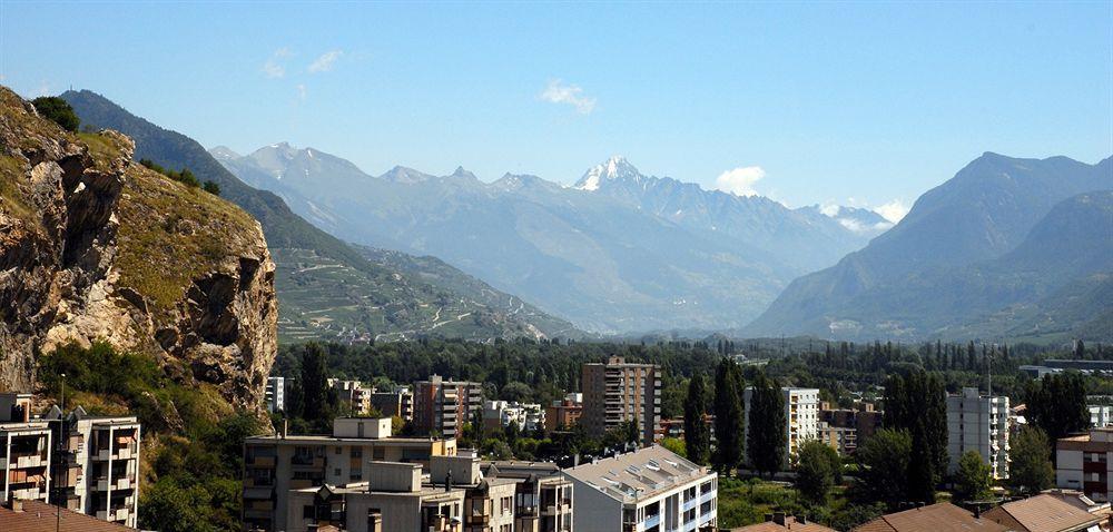 Hotel Du Rhone Sion Buitenkant foto